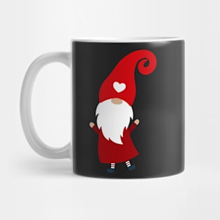 Christmas or Valentine's gnome Mug